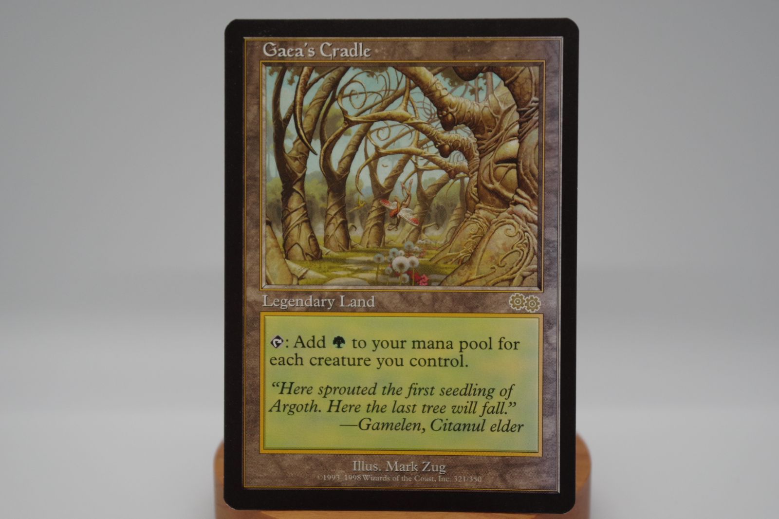 ガイアの揺籃の地（英語版）　MTG　マジック：ザ・ギャザリング MTG ガイアの揺籃の地 日本語 1枚 ③