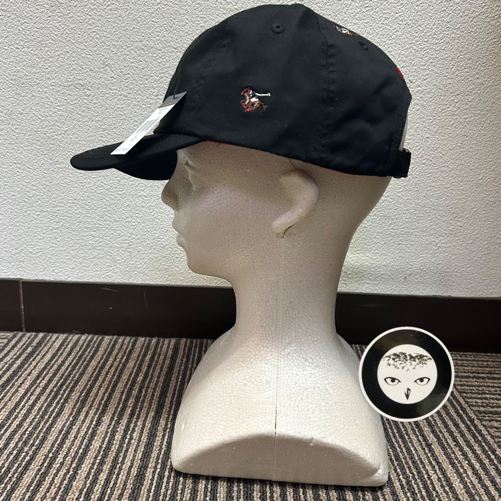 新品未使用 ポロラルフローレン コットン キャップ ralph lauren 新品ポロラルフローレン コットンキャップ フリーサイズ ワイン
