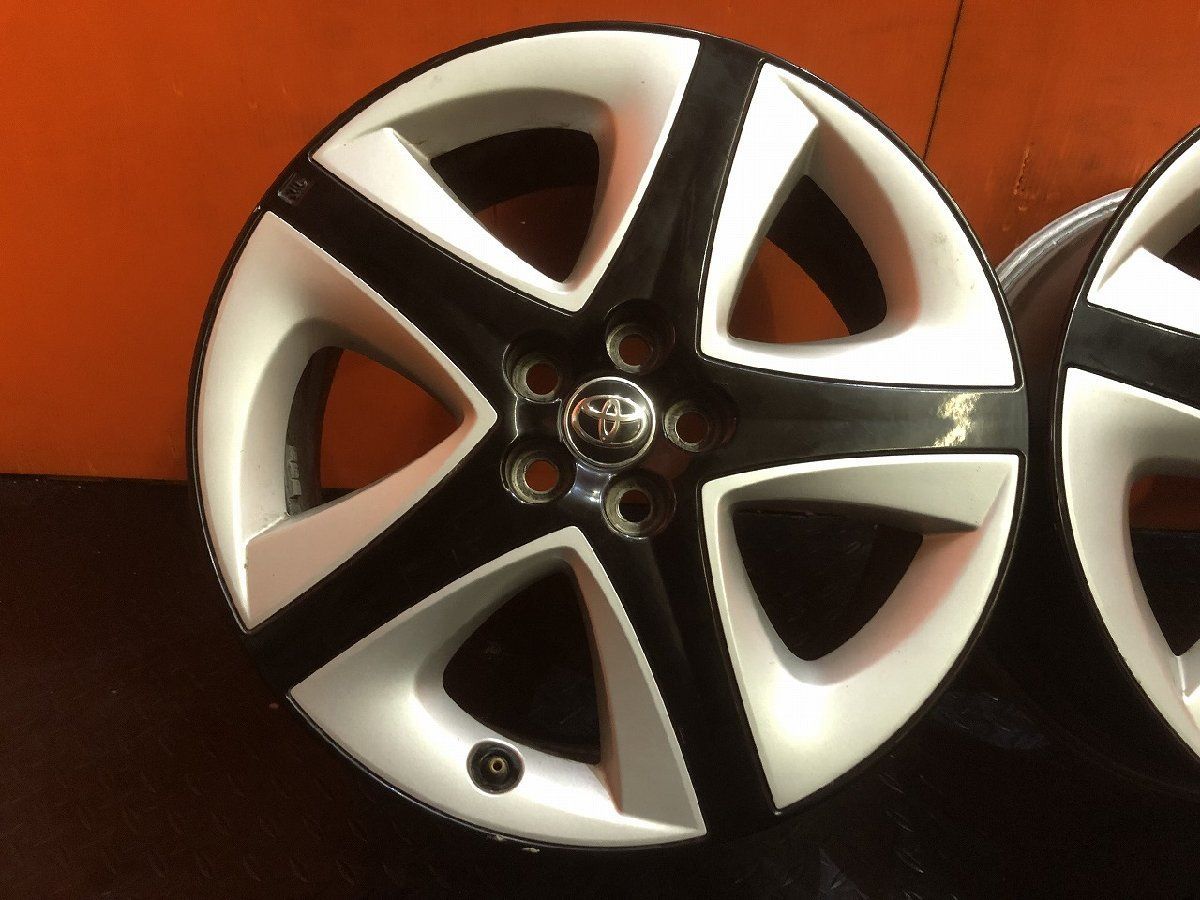 トヨタ 50プリウス Sツーリング 純正ホイール 17インチ 4本 7J5HPCD100
