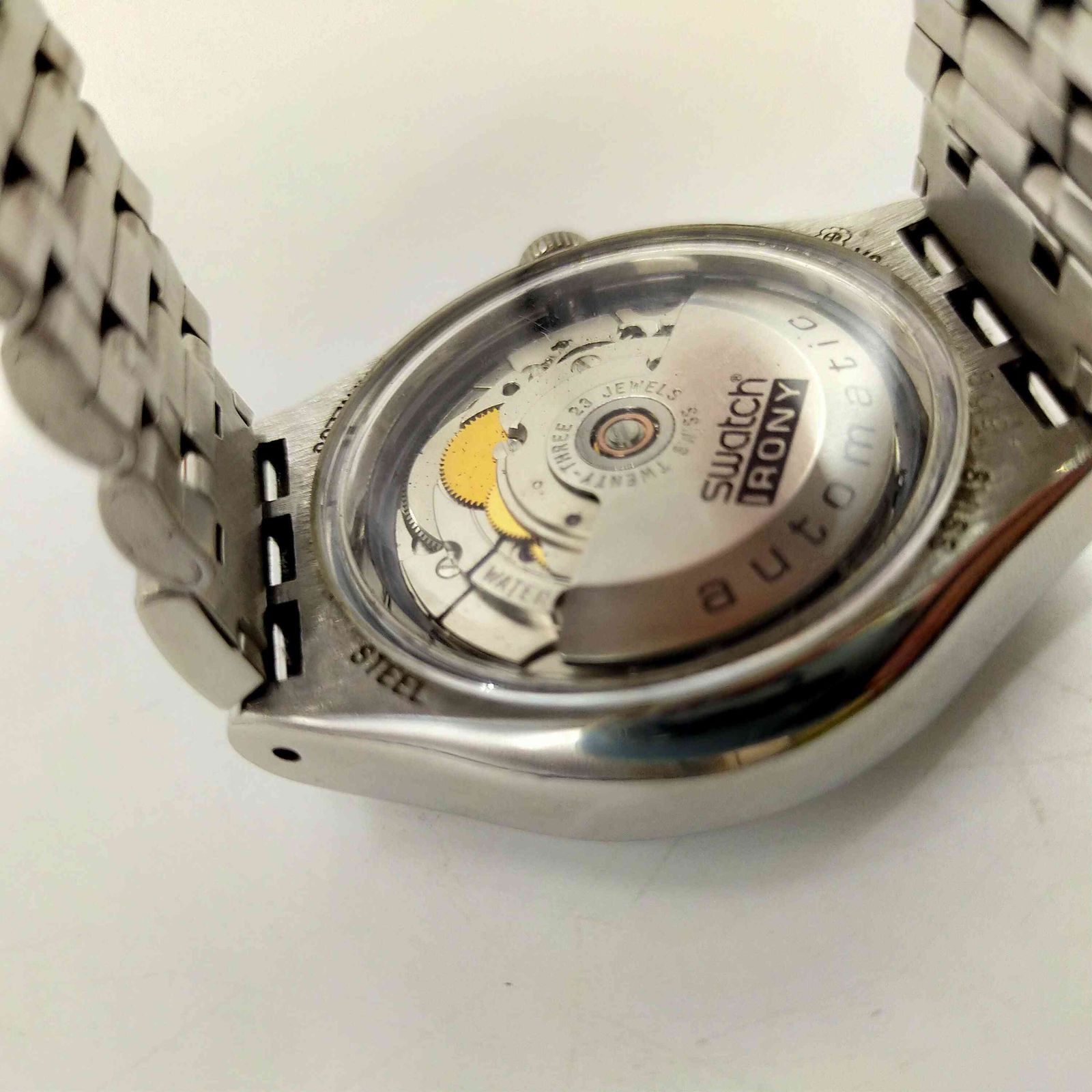 希少‪☆swatch‪☆IRONY‪☆automatic‪☆自動巻‪☆動作品 SWATCH IRONY ダイバーウォッチ 希少プレミアモデル品 スイス製
