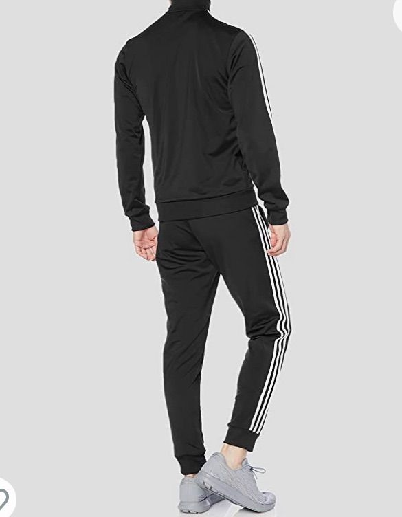 新品未使用 アディダス adidas ジャージ上下 サイズL ブラックホワイト