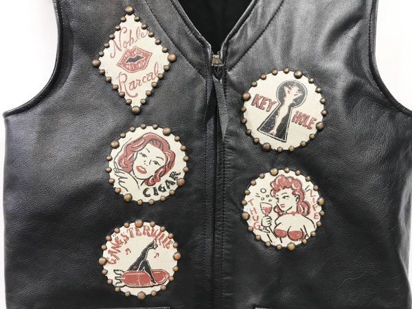 GANGSTERVILLE｜ギャングスタービル ハンドペイント レザー