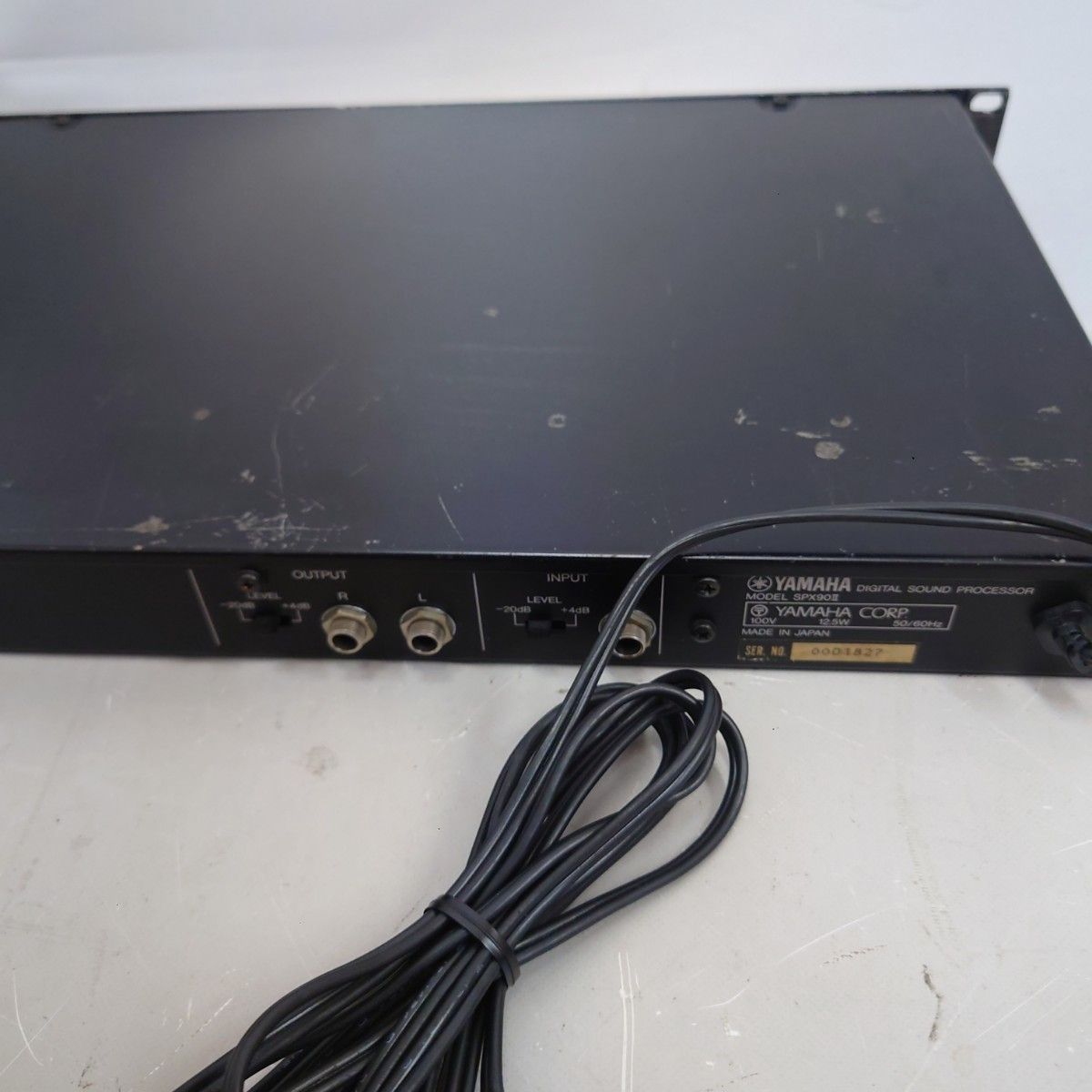 YAMAHA SPX90II デジタルマルチエフェクター Yamaha SPX90II 1u Rack Mount Reverb Effects Processor for