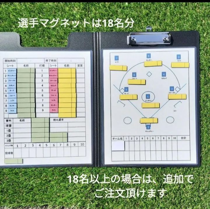 新新スコアラー、アナウンサーの強い味方 野球、ソフトボール用