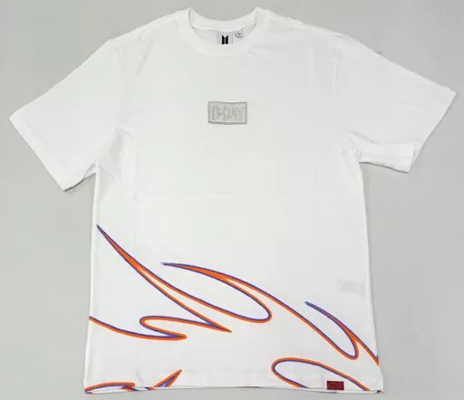 中古】Tシャツ Agust D(シュガ) オーバーサイズTシャツ ホワイト XL