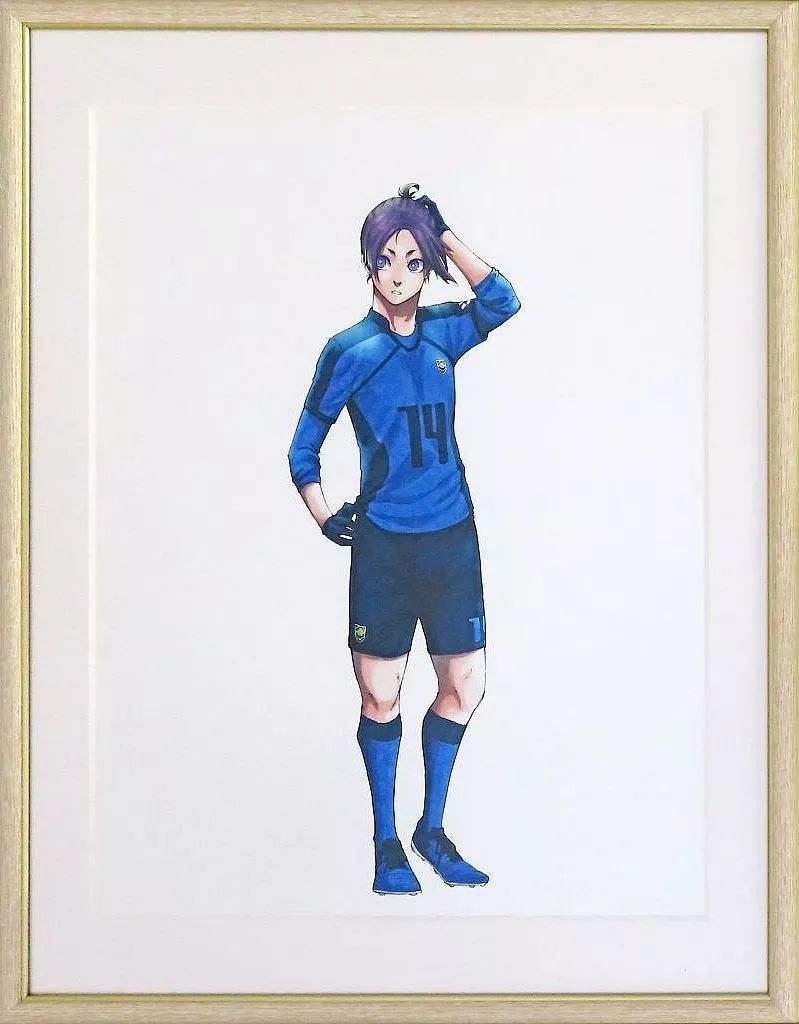 ブルーロック 原画展 BLUE LOCK EXHIBITION 複製原画 12 LOCK ブルーロック展 EXHIBITION ブルーロック 初の原画展 10月16日
