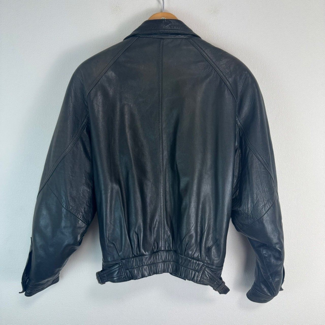 古着 ヴィンテージ シングルライダース レザージャケット カワサキ 80s 古着 ヴィンテージ シングルライダース レザージャケット