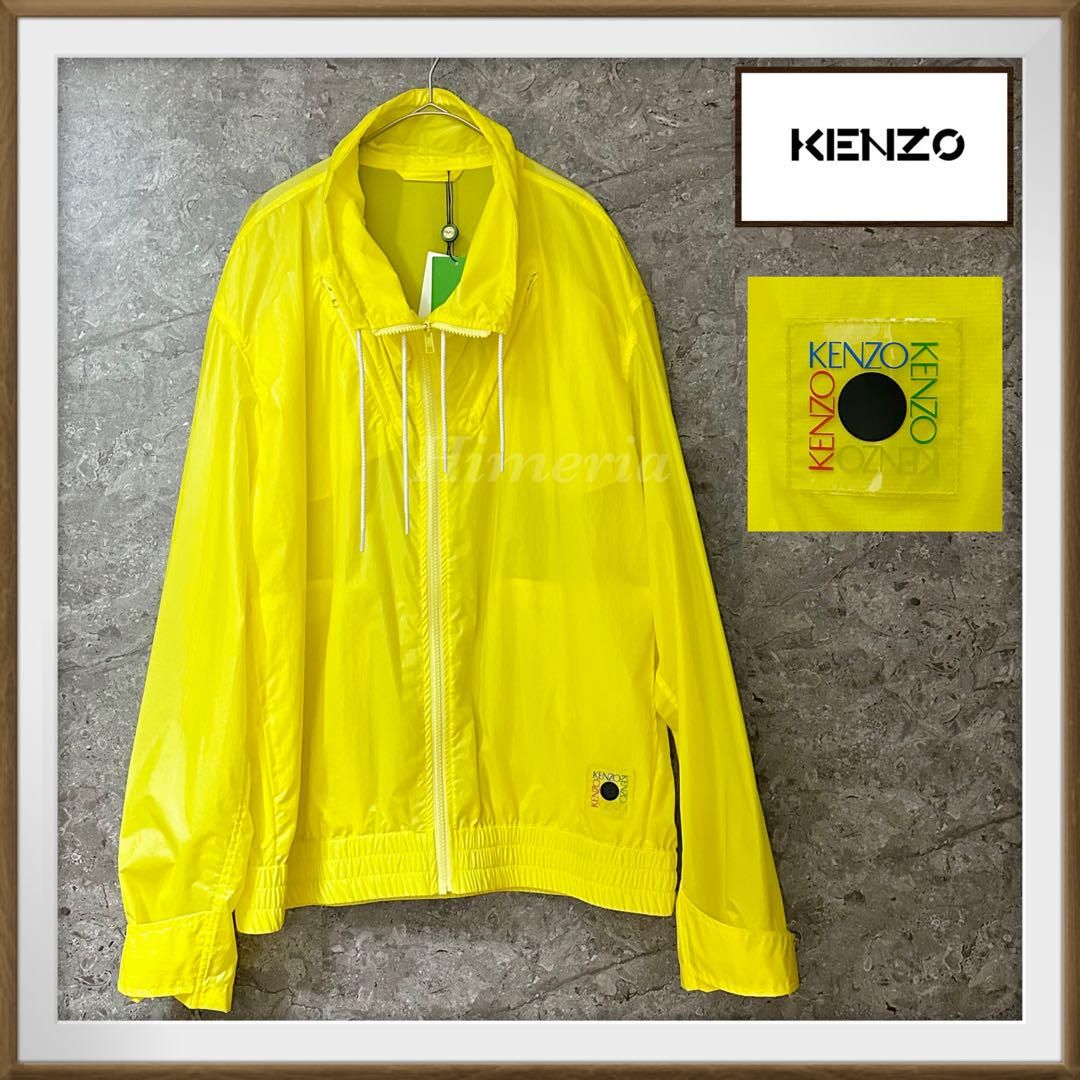 新品タグ付】115,500円 KENZO ケンゾー イエローネオン ウィンド