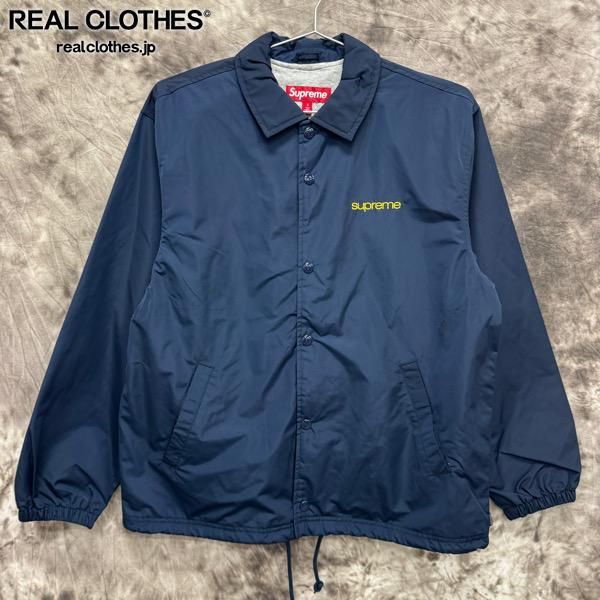 Champion Supreme XL ナイロンジャケットコーチジャケット Supreme×Champion コーチジャケット ブラック サイズ XL｜【公式