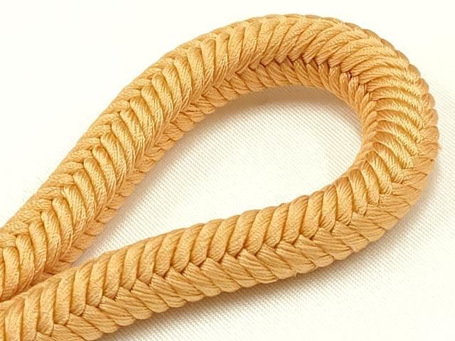 平和屋着物● 上 有職組紐道明 帯締め 奈良組 赤朽葉色 宮内庁御用 国立博物館御用 東京芸術大学御用 AABB3771ay