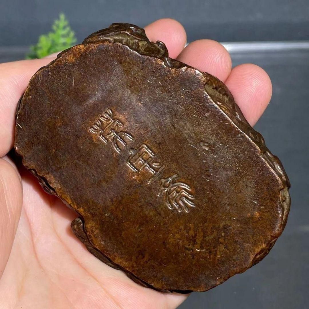 書道 龍形硯 ペン洗い 工芸品 美術品 置物 - メルカリ