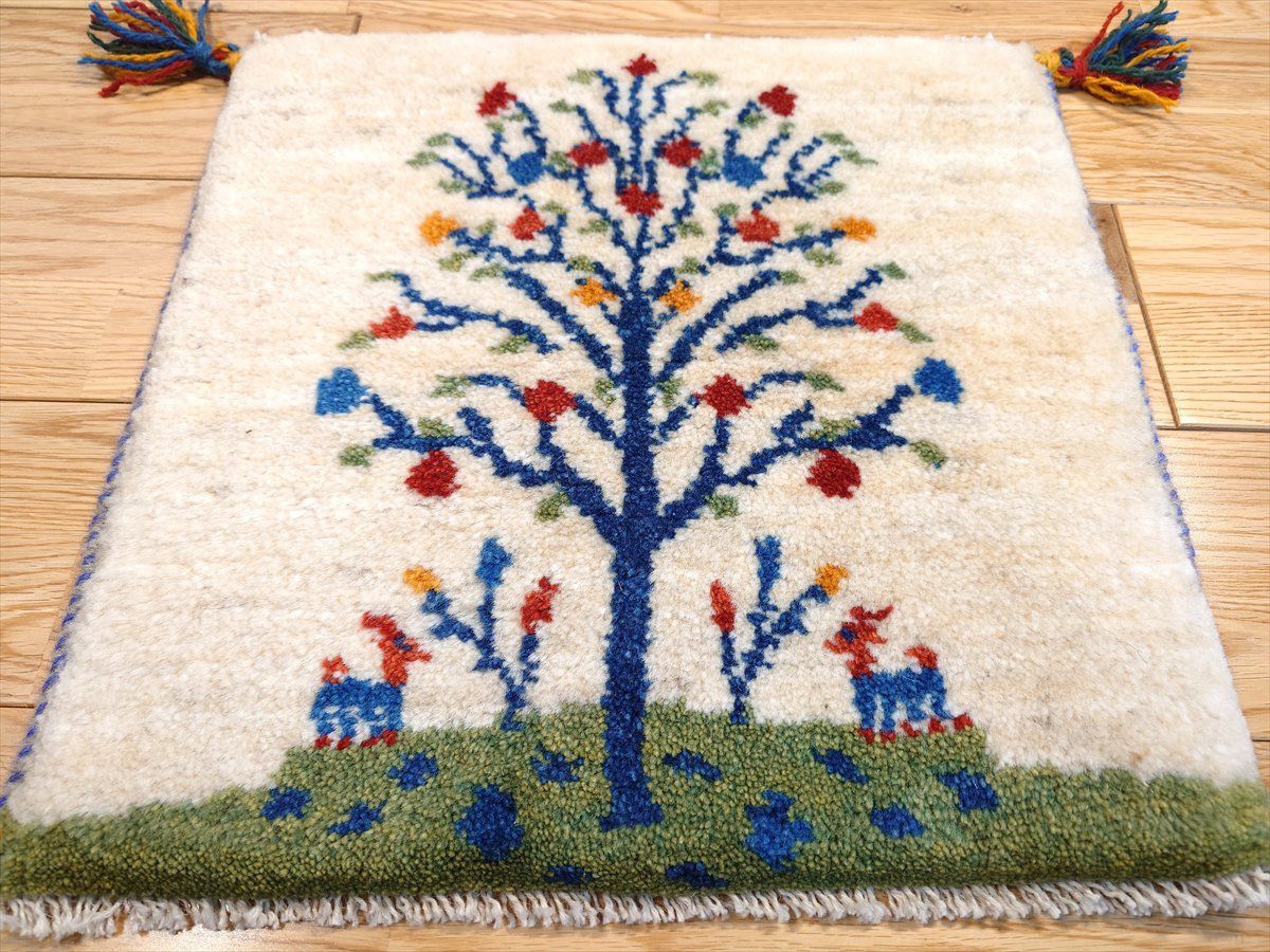 ペルシャ カシュクリギャッベラグ 美しい絨毯 ギャッベ（ギャベ）専門