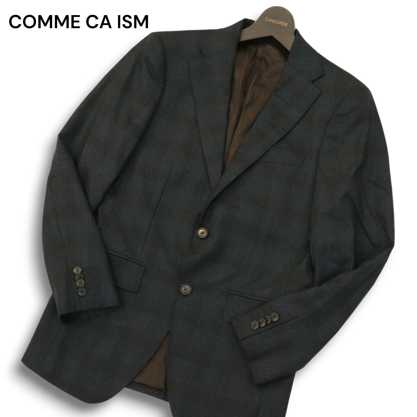 COMME CA ISM コムサイズム 秋冬 伊製生地 カノニコ super120