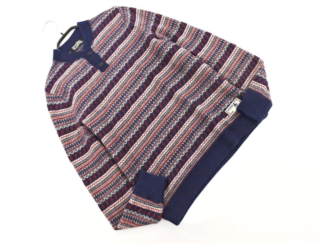 ヒステリックグラマー×プレイボーイ　アンゴラ混　ニット セーター　レア　希少 FIRE BEARジャカード セーター|HYSTERIC GLAMOUR WOMEN