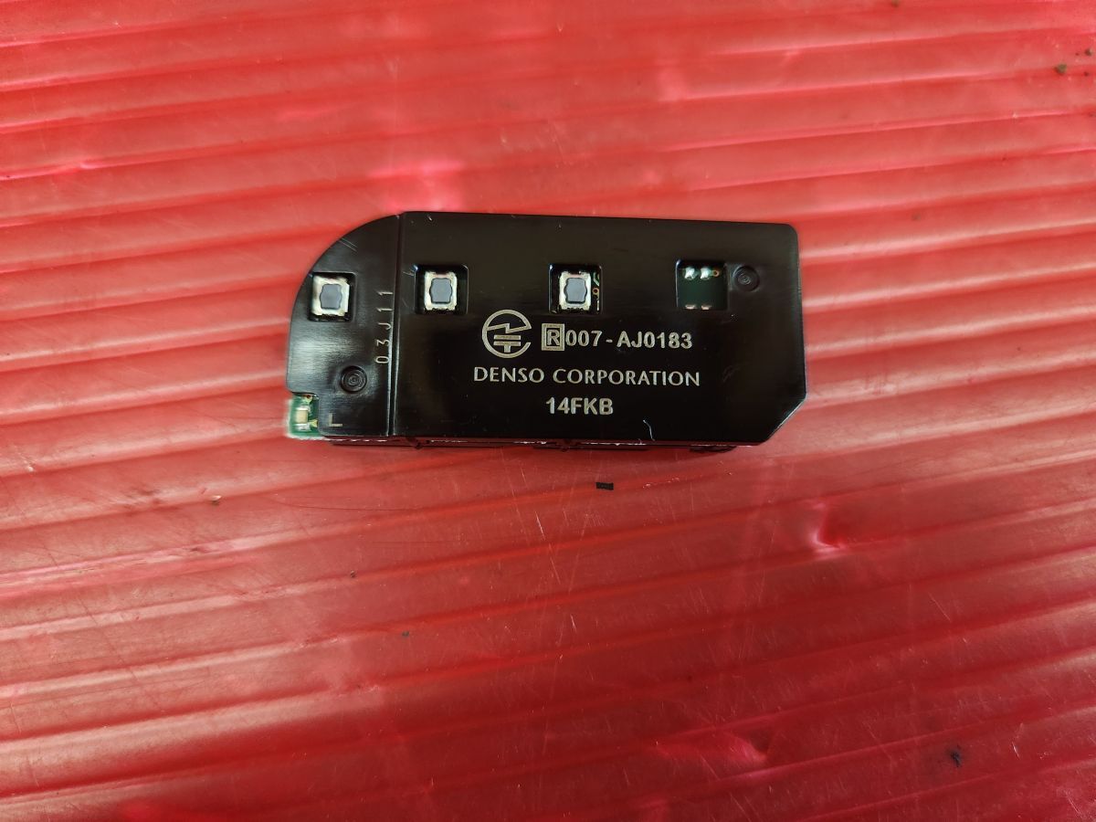 レクサス 20 NX 純正 3ボタン スマートキー カードキー 2点SET 007