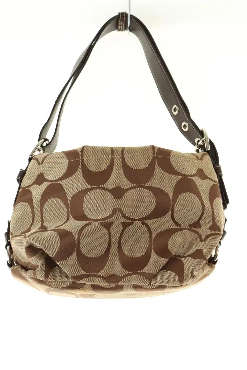 W F ブランドヴィンテージ バッグ COACH シグネチャー ロゴ ショルダーバッグ ハンドバッグ -24B3