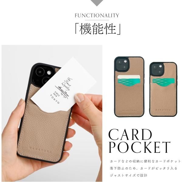 15ProMax スマホケース シュリンクレザー ワイン WPG-15ProMax-Wine