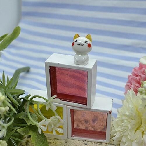 【新品・5営業日で発送】 ガラス細工 ねこ笑 (CKK519)【入数:3】