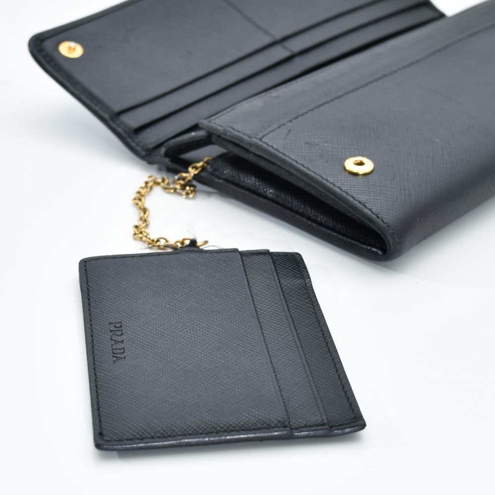 中古USED PRADA レディース 長財布 サフィアーノ 1MH132 1465650 中古USED PRADA レディース 長財布 サフィアーノ 1MH132 1465650