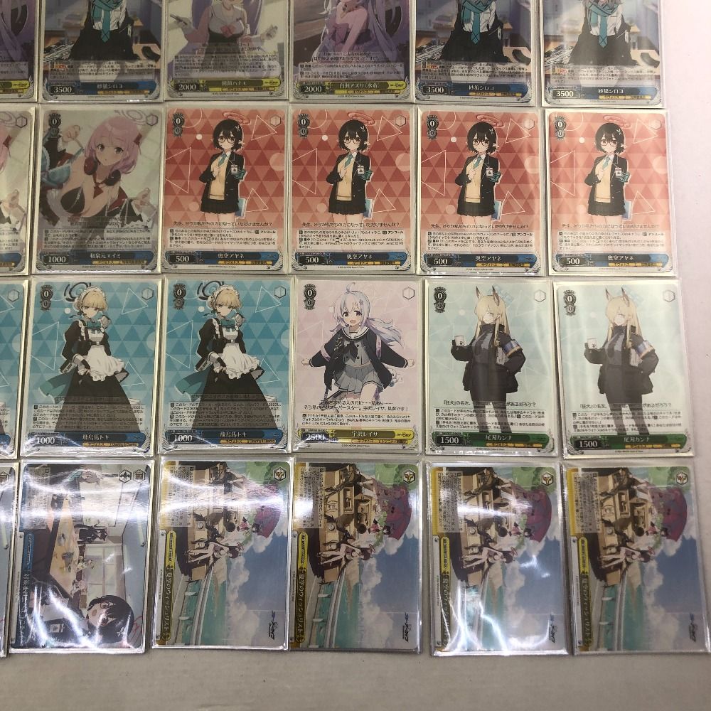 値下げ可能　ヴァイス  ブルアカ　ブルーアーカイブ　デッキ門枝　パーツ有り カードリスト ｜ ヴァイスシュヴァルツ｜Weiβ Schwarz