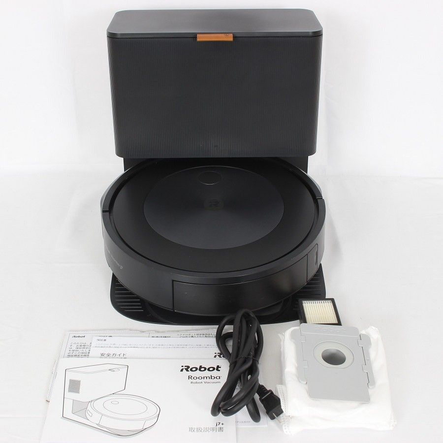 iRobot ルンバ j7 j755860 ロボット掃除機 物体認識 自動ゴミ収集 クリーンベース Roomba 本体