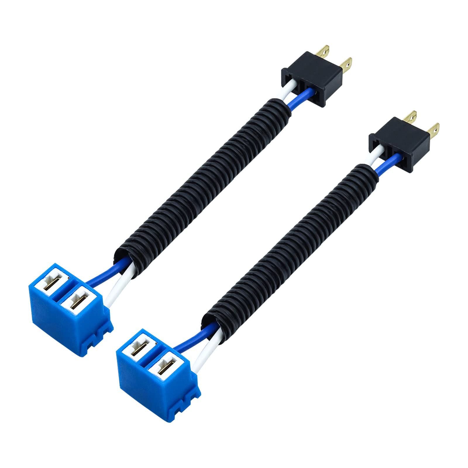 新着商品Aoling H7 LED コネクター オス メス 極性反転 角度変換