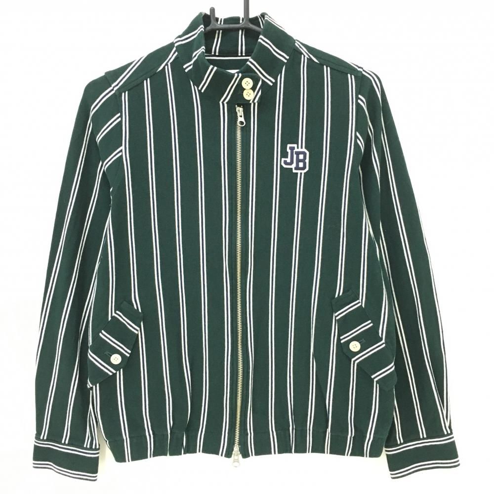 超美品】ジャックバニー ジャケット ダークグリーン×白