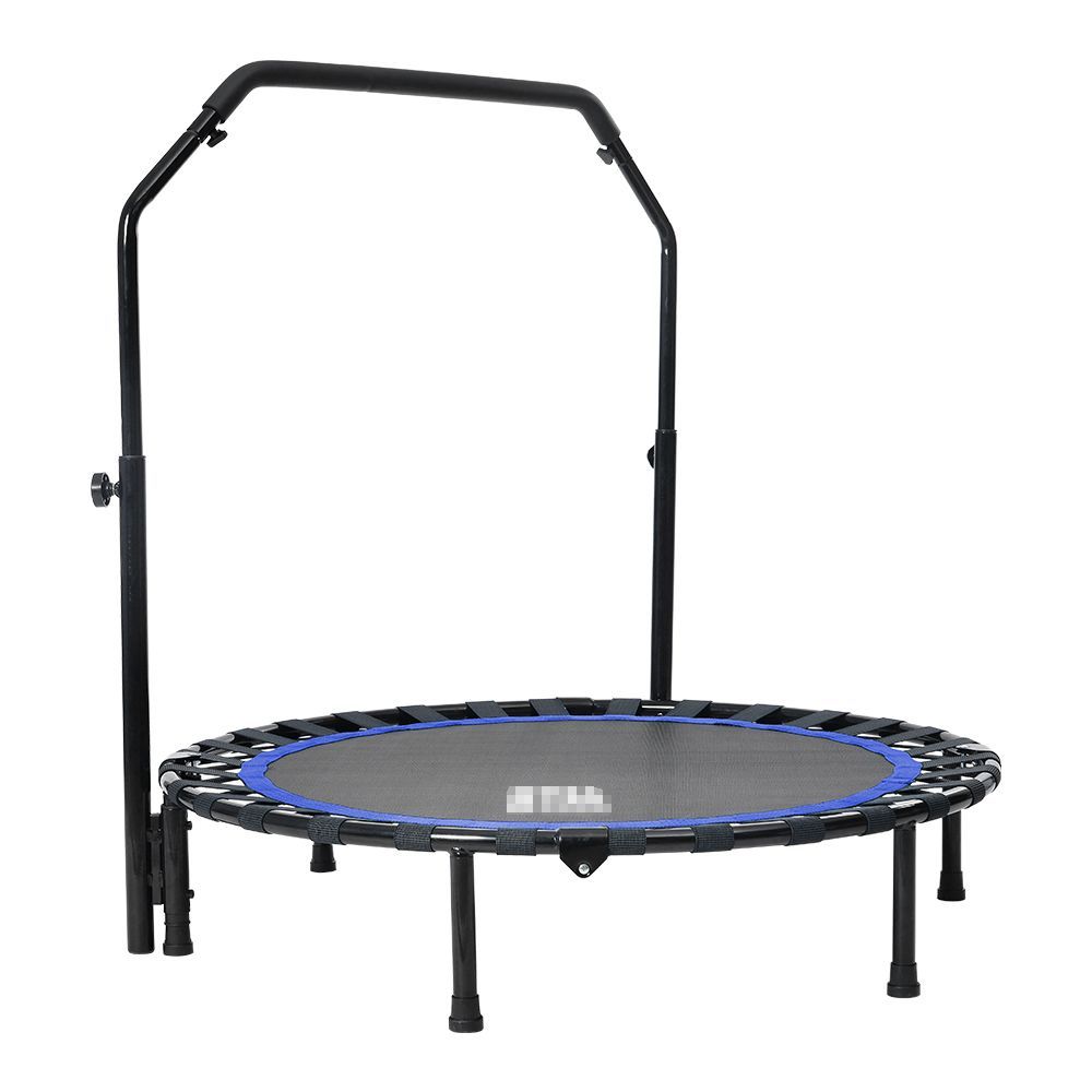 補助手すり付きトランポリン｜110kg 耐重｜102cm