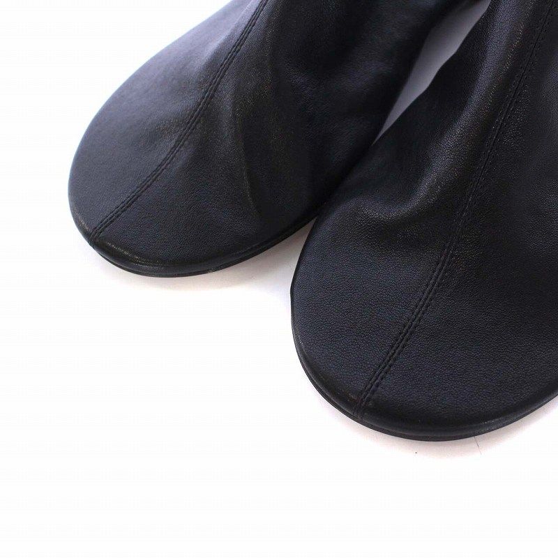 ボッテガヴェネタ BOTTEGA VENETA Dot Sock Leather Slippers フラット