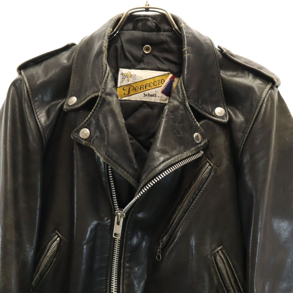 Schott ダブル ライダース レザー ジャケット 36 ブラック ショット Amazon.co.jp: [Schott NYC] [ショット] 618 ダブルライダース