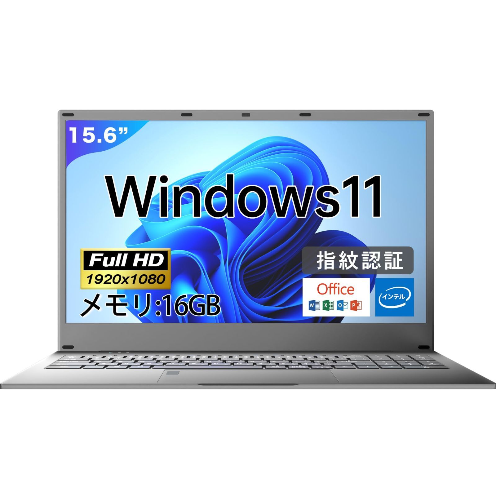 RAM 256GB 16GB laptop office付き パソコンノート 軽量薄型 ROM /100