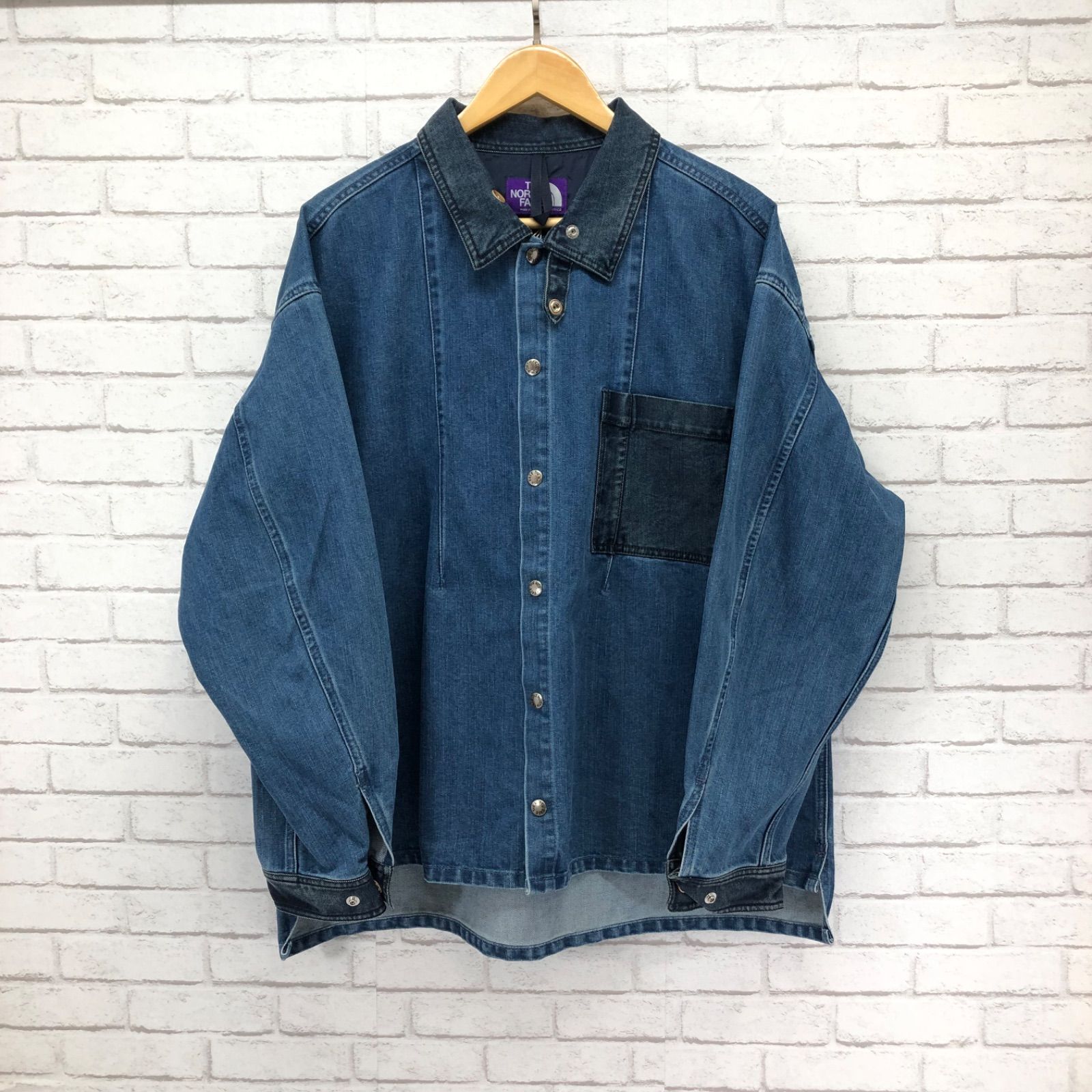 THE NORTH FACE Broken Twill Denim Shirt Jacket
