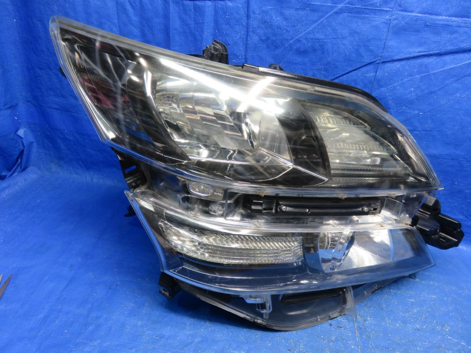 LA6445 点灯OK ヴェルファイア ANH20W 後期 AFS無 ヘッドライト HID ヘッドランプ ICHIKOH58-23 刻印サ ANH25W ツメ折れ FFCRYSTALESIA_COM