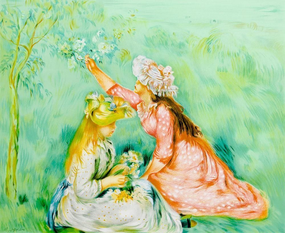 RENOIR ルノワール『創作と技法』挿絵本 リトグラフ RENOIR ルノワール『創作と技法』挿絵本 リトグラフ 書