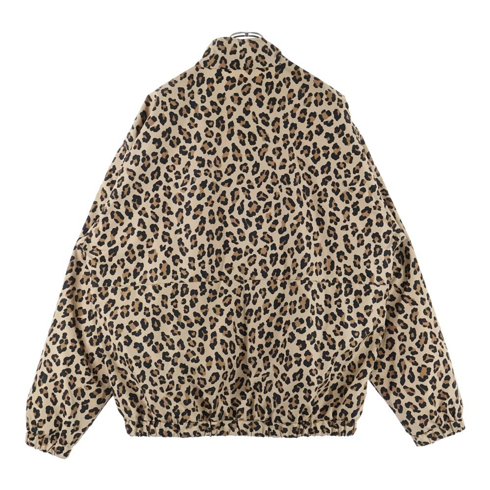WACKO MARIA ワコマリア LEOPARD TRACK JACKET レオパード ジップアップ トラックジャケット ベージュ