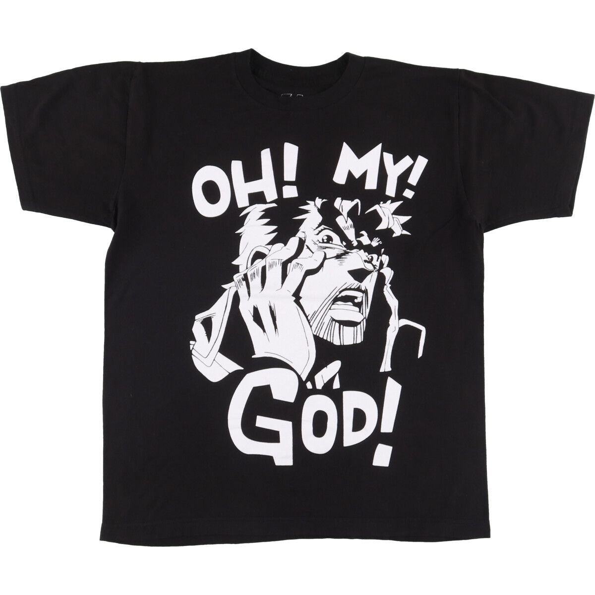 古着 JoJo´s Bizarre Adventure ジョジョの奇妙な冒険 ジョセフ ジョースター アニメ キャラクタープリントTシャツ メンズM相当/eaa552261