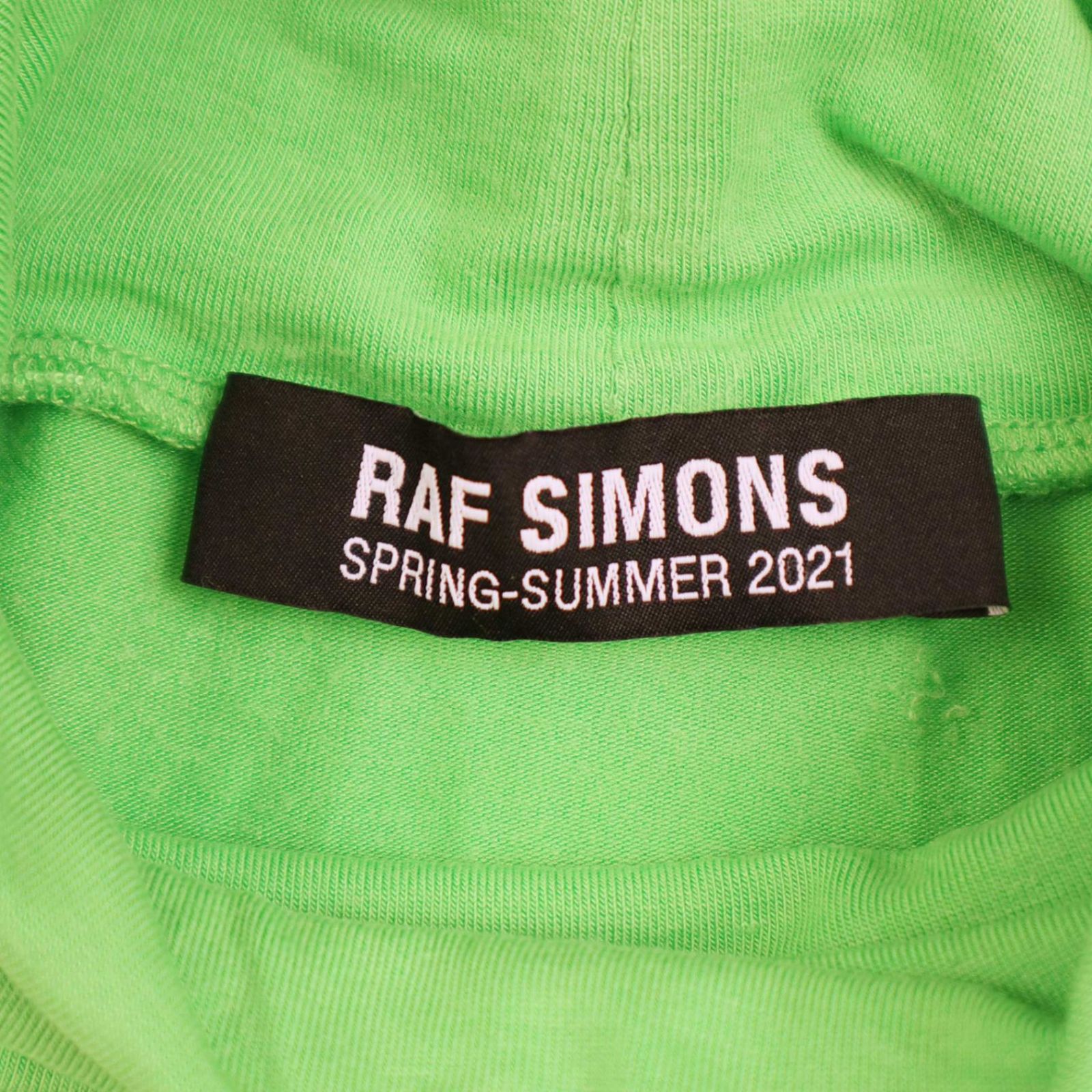 RAFSIMONS ラフシモンズ 21SS DISORDER ハイネックグリーン