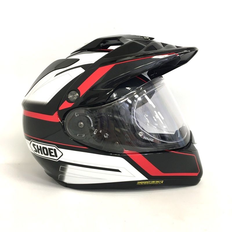 SHOEI HORNET ADVブラック/ホワイト/レッド HORNET ADV | OFF-ROAD HELMET｜ヘルメット SHOEI