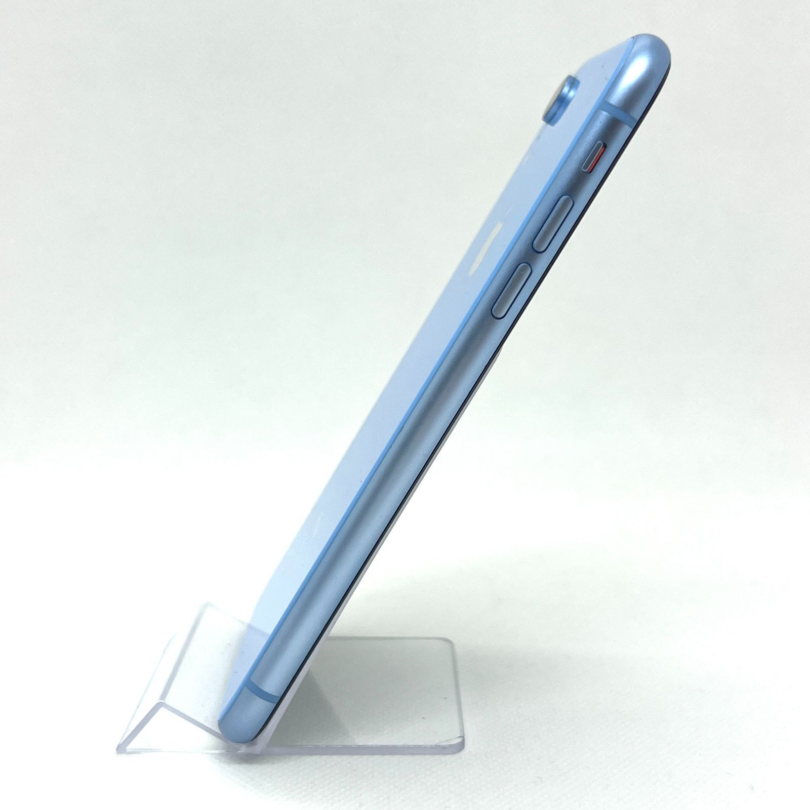 難あり品】【バッテリー84%】iPhone XR 64GB ブルー 0958 SIMフリー