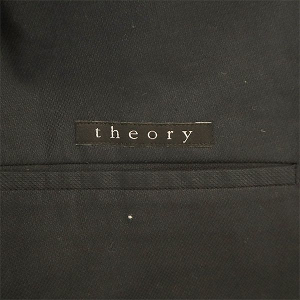 セオリー テーラードジャケット 40 ブラック theory メンズ 【中古