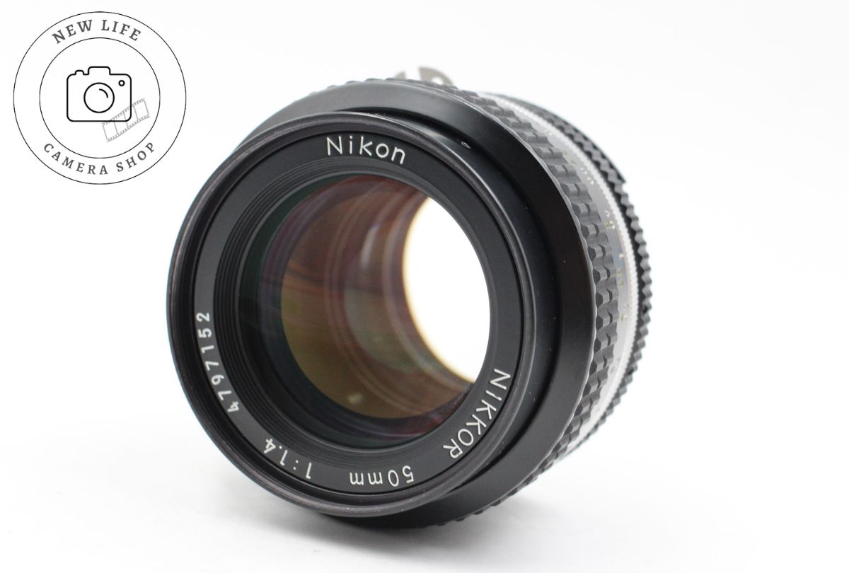 【極美品】動作◎ ニコン　Ai Nikkor 50mm F1.4 727 極美品】動作◎ ニコン Ai Nikkor 50mm F1.4 871 - メルカリ
