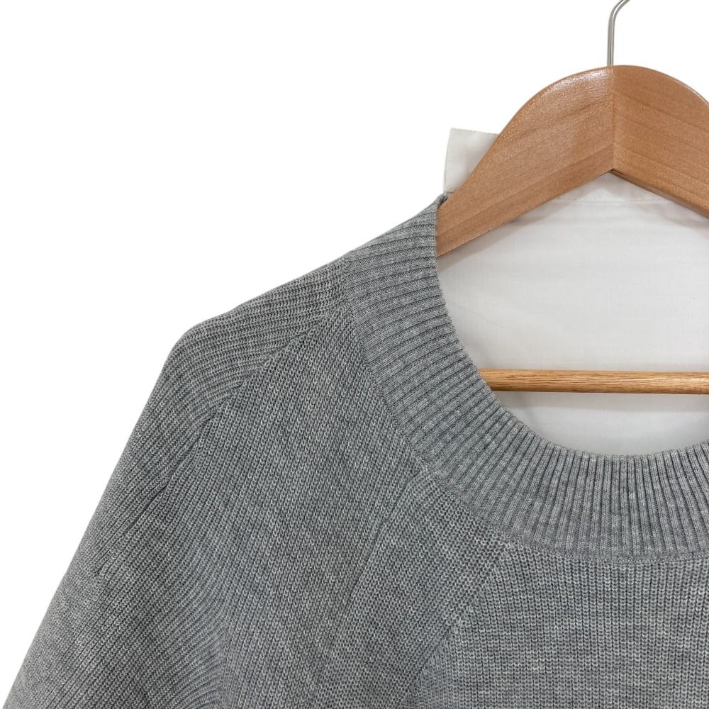 美品 sacai サカイ ニットドッキングワンピース 18-03637 サイズ