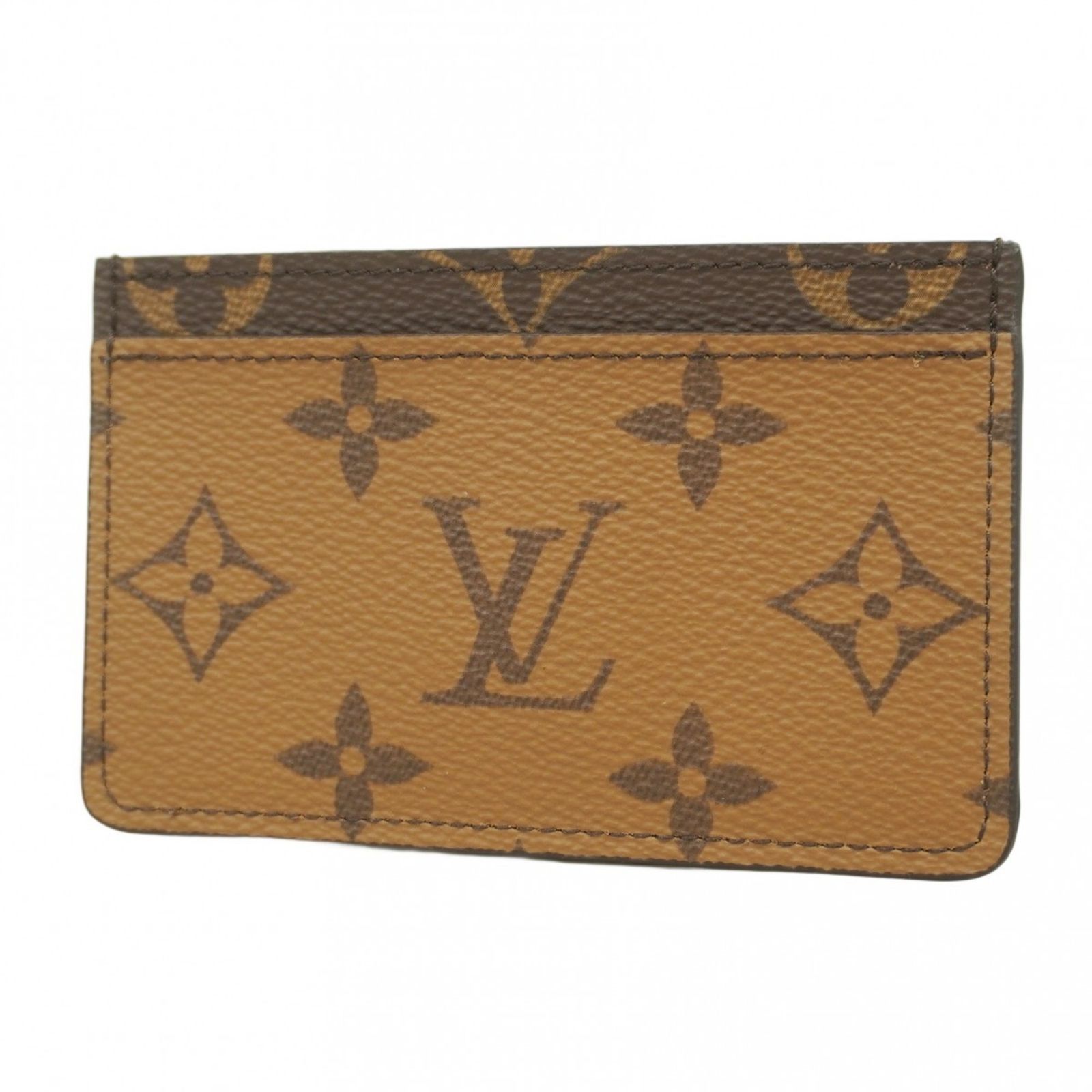 ルイ ヴィトン Louis Vuitton ルイ ヴィトン 名刺入れ カードケース モノグラム リバース ポルトカルトサーンプル M69161 ブラウンメンズ レディース