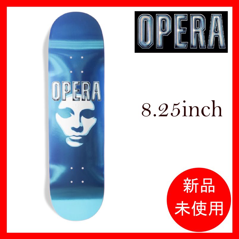 スケートボード デッキ 【OPERA】MASK LOGO (8.25inch) 正規品 即納