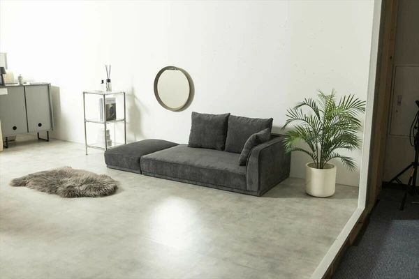 オットマン付き 2人掛け