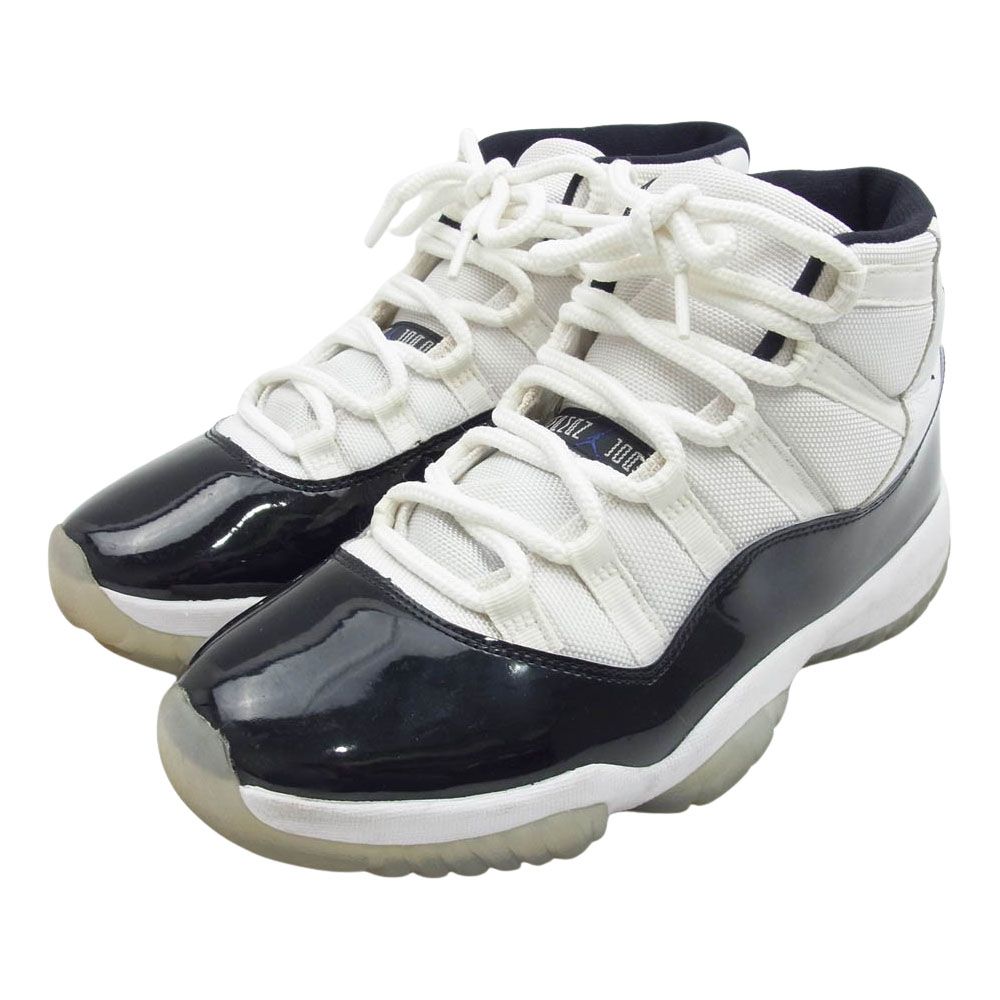 NIKE ナイキ 378037-100 Air Jordan 11 Retro Concord エアジョーダン11 レトロ コンコルド スニーカー  ホワイト系 ブラック系 27.5cm【中古】 - 新商品発売中