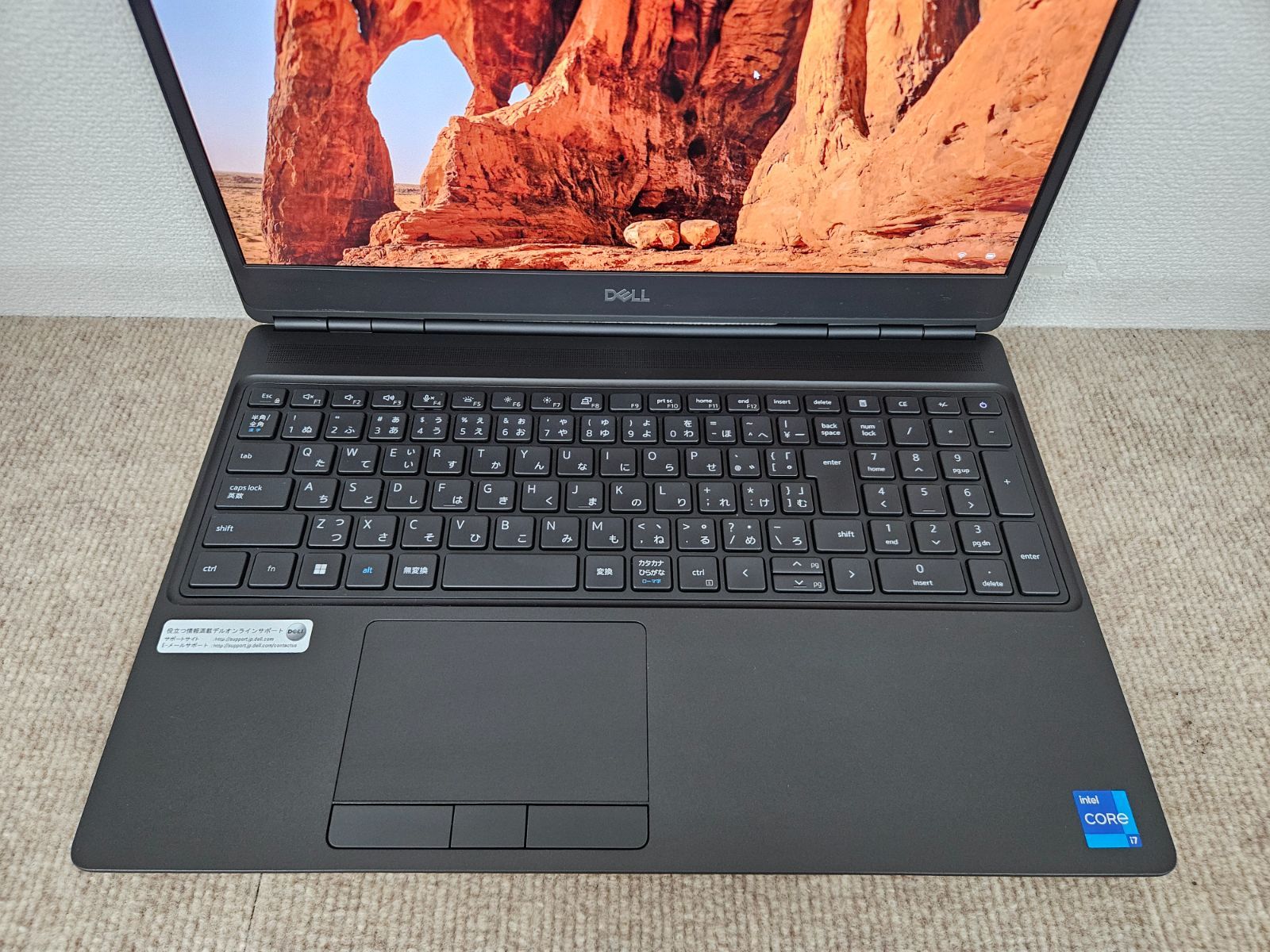 美品 DELL Precision 7560(15.6インチ)Mobile Workstation Intel Core i7-11800H(代11世代)8コア 32GB M.2 SSD 2TB NVIDIA RTX3080 16GB 美品 DELL Precision 7560(15.6インチ)Mobile Workstation Intel Core