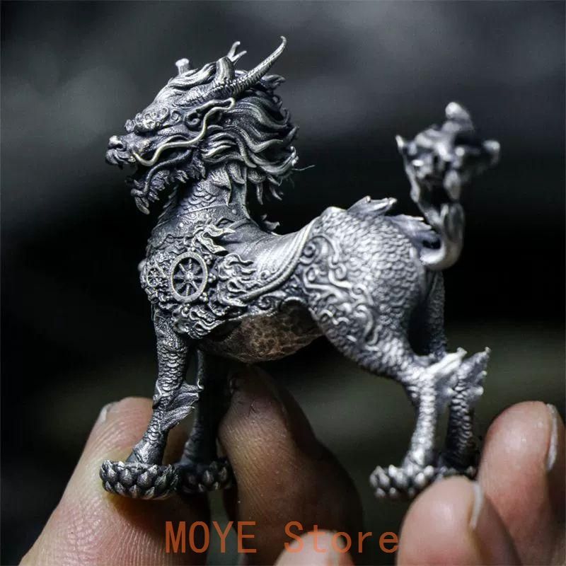 麒麟 銅器 銅製品 鎮宅辟邪 開運風水 招財 置物 工芸品 装飾品 麒麟