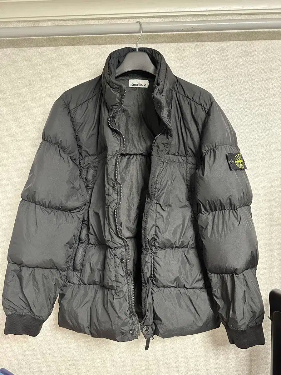 M STONE ISLAND ストーンアイランド クリンクルレップス フードなし パンニング
