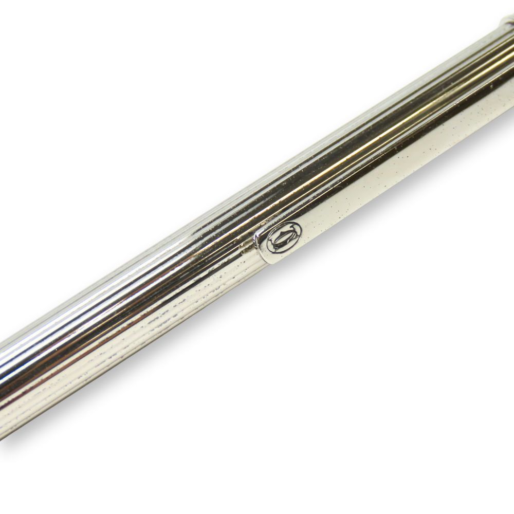 Cartier - 【中古】 カルティエ ボールペン ST150091 マストドゥ メタル シルバー 筆記具 文具 普段使い レディース メンズ CARTIER Cartier - 【中古】 カルティエ ボールペン ST150091 マストドゥ
